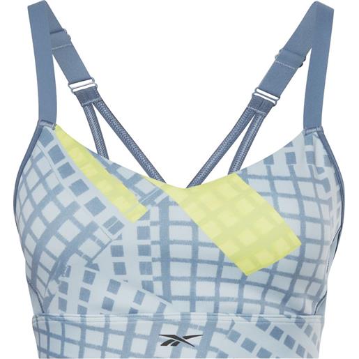 Reebok reggiseno Reebok sr lux strappy bra w - gable grey