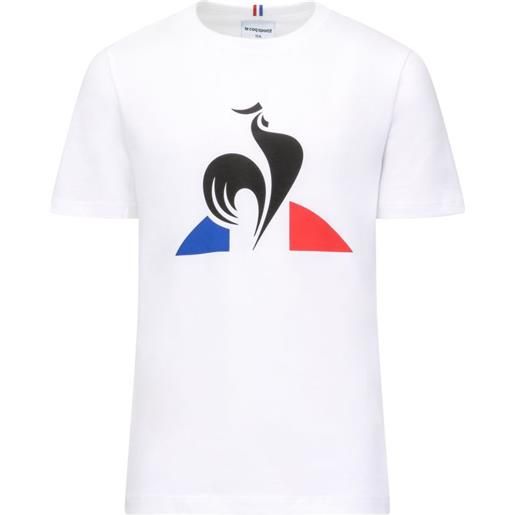 Le Coq Sportif maglietta per ragazzi Le Coq Sportif ess tee ss no. 2 b - new optical white