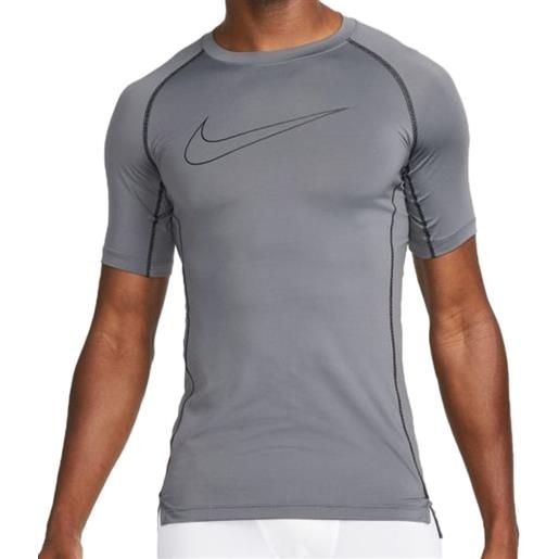 Nike abbigliamento compressivo Nike pro dri-fit tight top ss m - iron grey/black/black