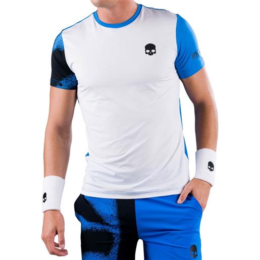 Hydrogen t-shirt da uomo Hydrogen bicolor spray tech tee man - bluette