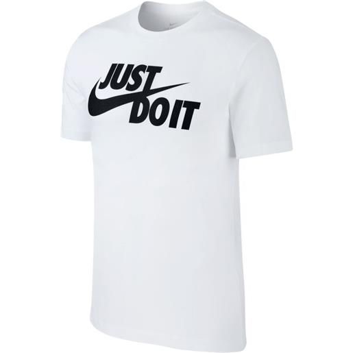 Nike t-shirt da uomo Nike nsw tee just do it swoosh m - whiter/black