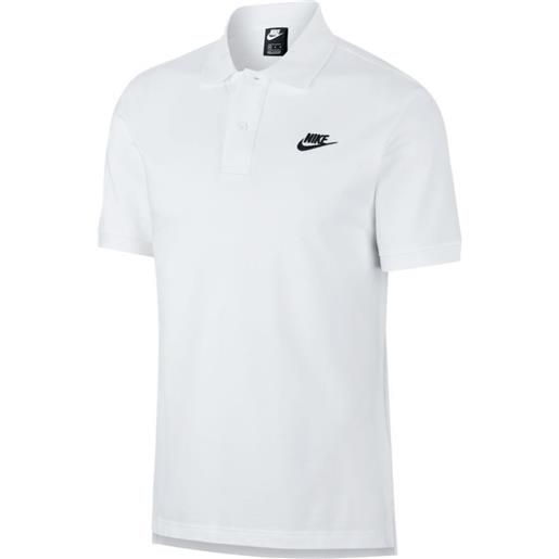 Nike polo da tennis da uomo Nike sportswear polo - white/black