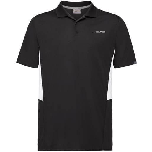 Head maglietta per ragazzi Head club tech polo shirt - black