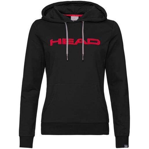 Head felpa da tennis da donna Head club rosie hoodie w - black/red