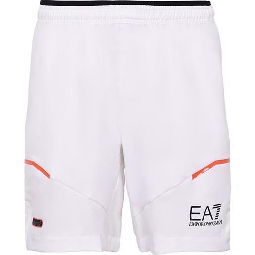 EA7 pantaloncini da tennis da uomo EA7 man woven shorts - white