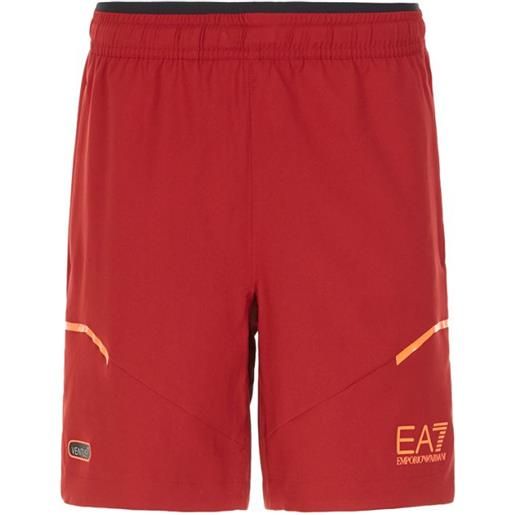 EA7 pantaloncini da tennis da uomo EA7 man woven shorts - red dahlia