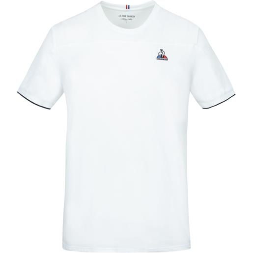 Le Coq Sportif t-shirt da uomo Le Coq Sportif tennis tee ss no. 1 m - new optical white