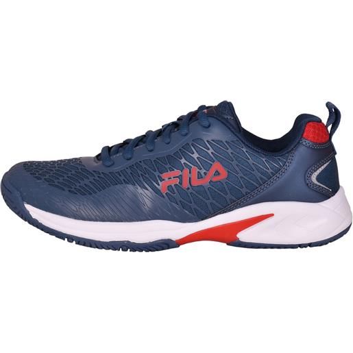 Fila scarpe da tennis da donna Fila tpw cross court w - peacoat blue/red