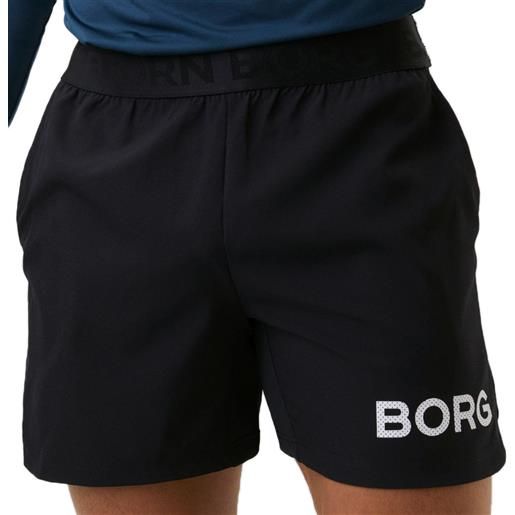 Björn Borg pantaloncini da tennis da uomo Björn Borg short shorts m - black beauty