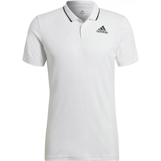 Adidas polo da tennis da uomo Adidas tennis freelift polo m - white/black