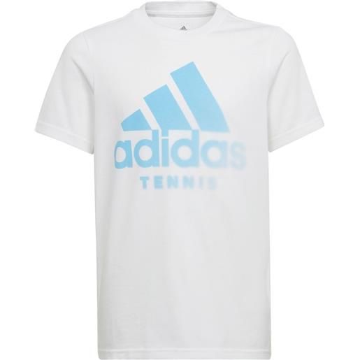 Adidas maglietta per ragazzi Adidas ten category tee b - white/blue