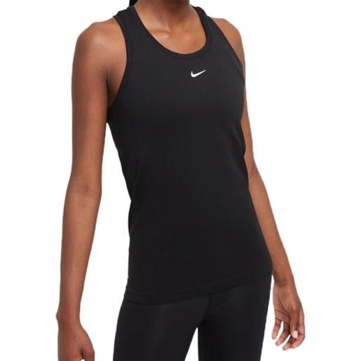 Nike top da tennis da donna Nike dri-fit adv aura w - black/reflective silv