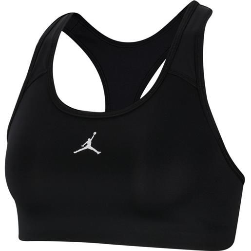Nike reggiseno Nike jordan jumpman women's medium support pad sports bra - black/white