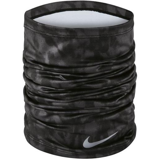 Nike bandana da tennis Nike dri-fit neck wrap - black/grey/silver