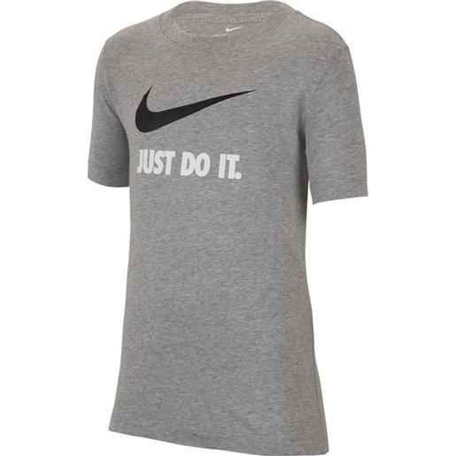 Nike maglietta per ragazzi Nike b nsw tee just do it swoosh - dk grey heather