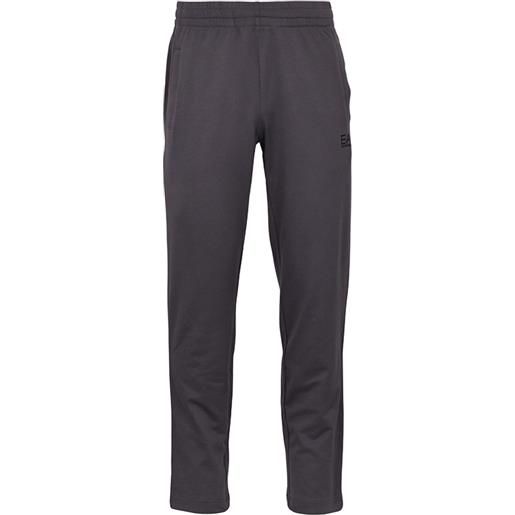 EA7 pantaloni da tennis da uomo EA7 man jersey trouser - iron gate/black