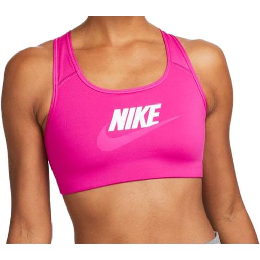 Nike reggiseno Nike medium-support graphic sports bra w - active pink/white/pink prime