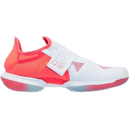 Wilson scarpe da tennis da donna Wilson kaos mirage w - white/fiery coral/s. Sea