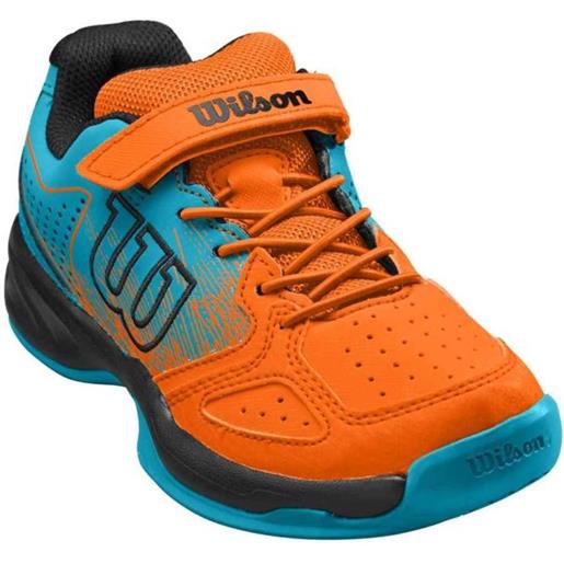 Wilson scarpe da tennis bambini Wilson koas bela k - orange tiger/barrier reef/black