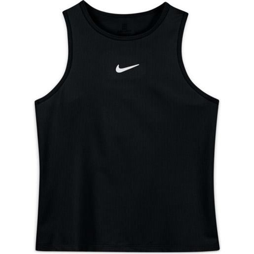 Nike maglietta per ragazze Nike court dri-fit victory tank g - black/white