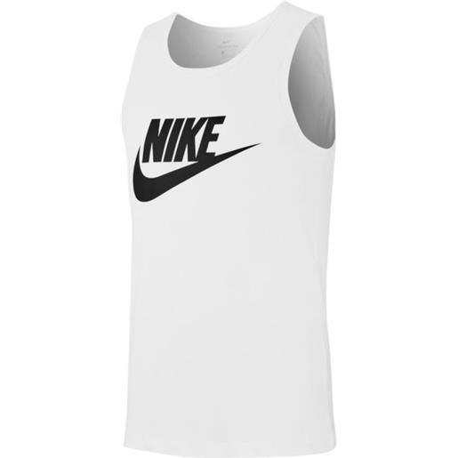 Nike t-shirt da uomo Nike sportswear tank icon futura m - white/black