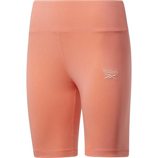 Reebok pantaloncini da tennis da donna Reebok womens ri sl fitted logo shorts - twisted coral