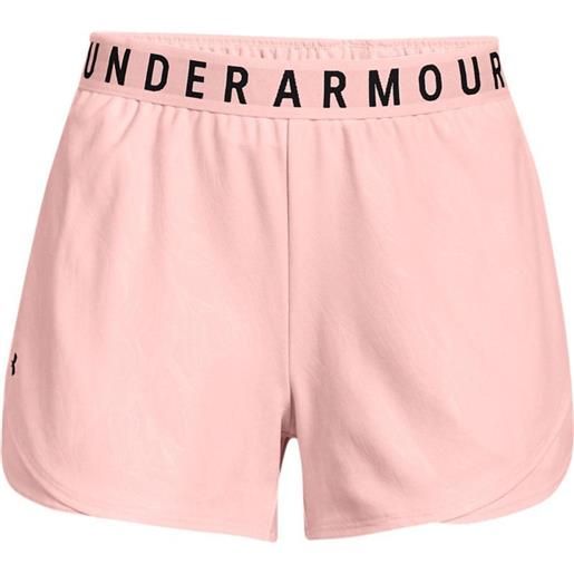 Under Armour pantaloncini da tennis da donna Under Armour womens play up shorts emboss 3.0 - pink