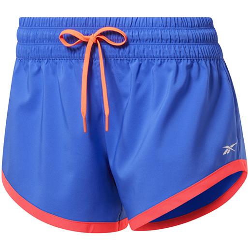 Reebok pantaloncini da tennis da donna Reebok workout ready woven short - court blue