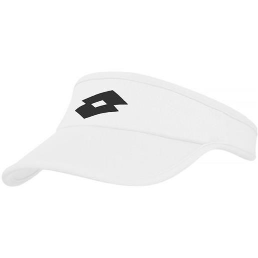 Lotto visiera da tennis Lotto tennis visor w - bright white/all black