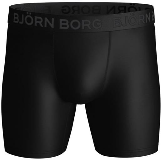 Björn Borg boxer sportivi da uomo Björn Borg shorts per solid 1p - black beauty