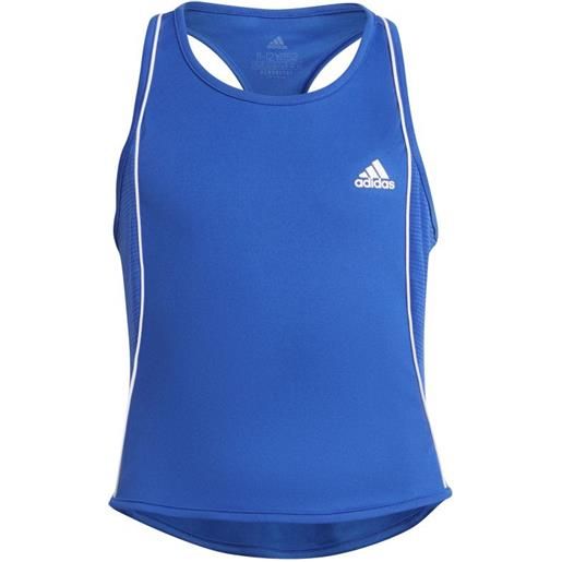 Adidas maglietta per ragazze Adidas g pop up tank - blue/white
