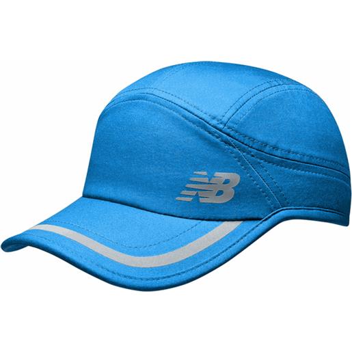 New Balance berretto da tennis New Balance impact running cap - blue/silver