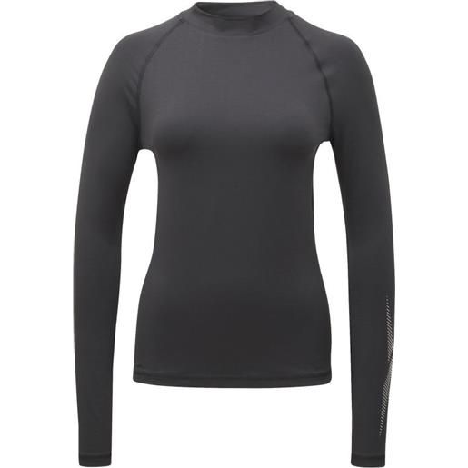 Reebok maglietta da tennis da donna (a maniche lunghe) Reebok thermowarm touch graphic base layer - black