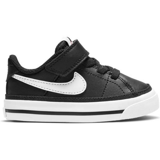 Nike scarpe da tennis bambini Nike court legacy (tdv) jr - black/white/gum/light brown