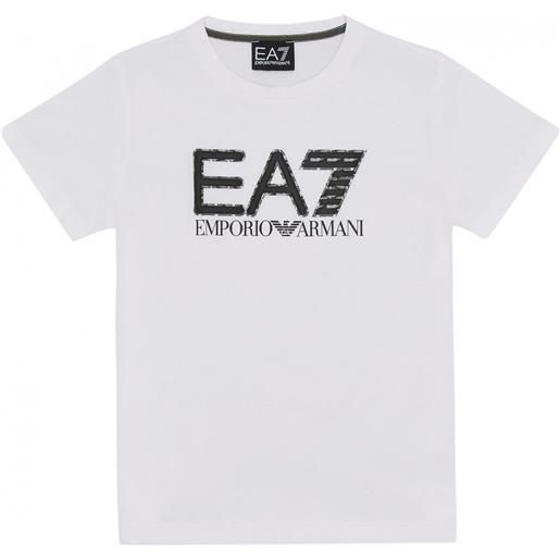 EA7 maglietta per ragazzi EA7 boys jersey t-shirt - white