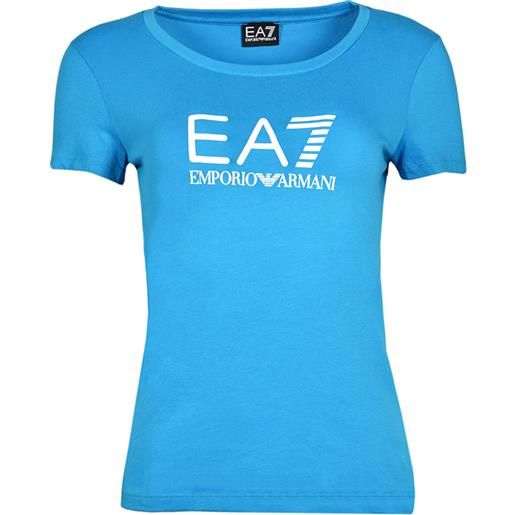 EA7 maglietta donna EA7 woman jersey t-shirt - diva blue