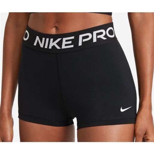 Nike pantaloncini da tennis da donna Nike pro 365 short 3in - black/white