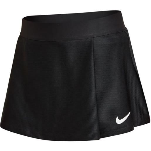 Nike gonnellina per ragazze Nike court dri-fit victory flouncy skirt g - black/white