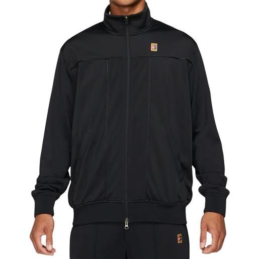 Nike felpa da tennis da uomo Nike court heritage suit jacket m - black