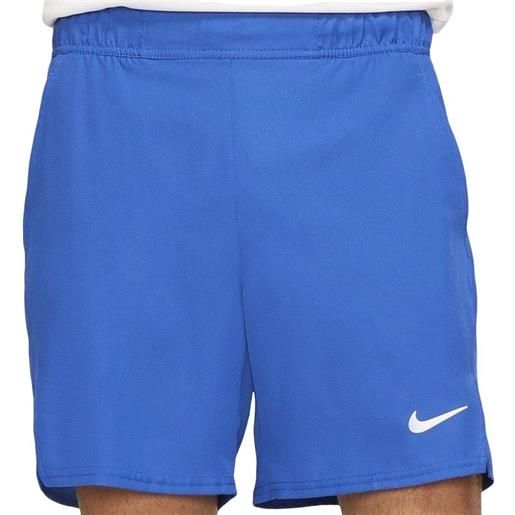 Nike pantaloncini da tennis da uomo Nike court dri-fit victory short 7in m - game royal/white