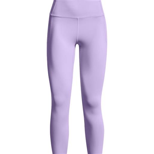 Under Armour leggins Under Armour women's ua meridian ankle leggings - purple tint/metallic silver