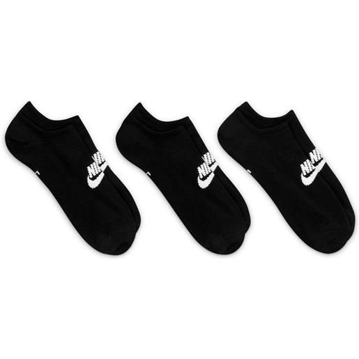 Nike calzini da tennis Nike sportswear everyday essential no show 3p - black/white