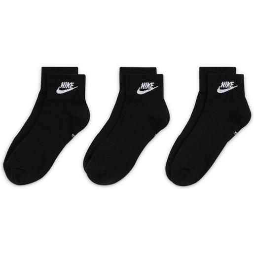Nike calzini da tennis Nike everyday essential ankle socks 3p - black/white