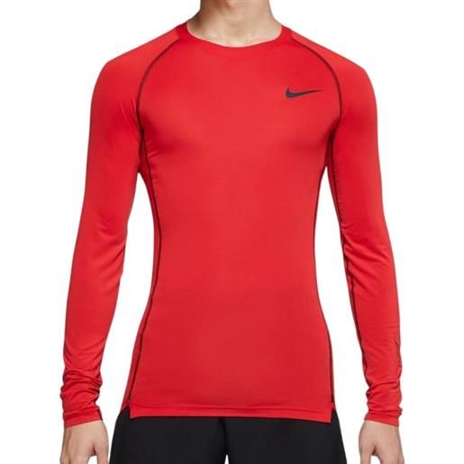 Nike abbigliamento compressivo Nike pro dri-fit tight top ls m - university red/black/black