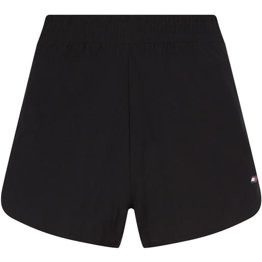 Tommy Hilfiger pantaloncini da tennis da donna Tommy Hilfiger performance stretch woven short - black
