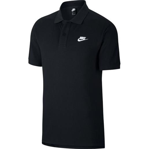 Nike polo da tennis da uomo Nike sportswear polo - black/white