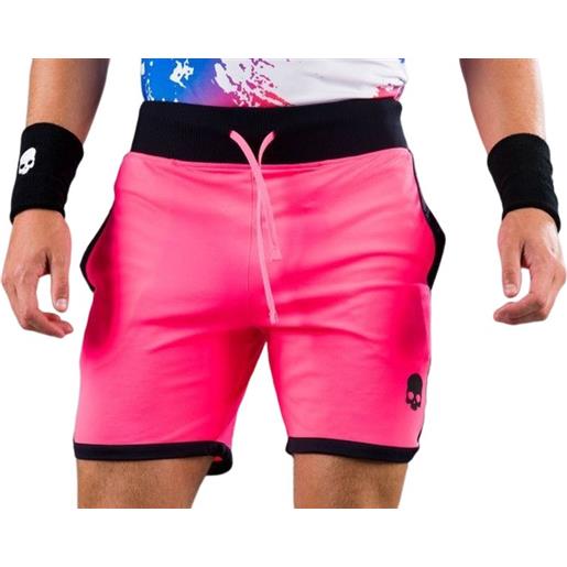 Hydrogen pantaloncini da tennis da uomo Hydrogen tech shorts man - fluo fuchsia 2