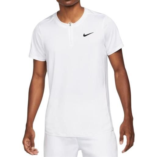 Nike polo da tennis da uomo Nike men's court dri-fit advantage polo - white/black