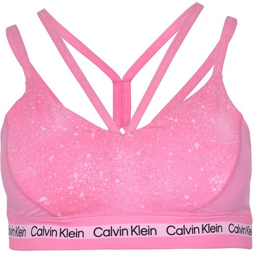 Calvin Klein reggiseno Calvin Klein low support sports bra - rosebloom
