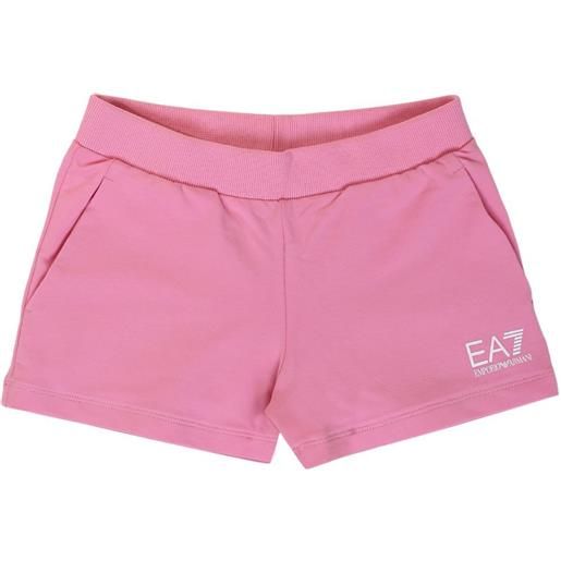 EA7 pantaloncini per ragazze EA7 girls jersey shorts - begonia pink